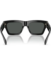 Versace Men's VE4464F 55mm Rectangle Sunglasses