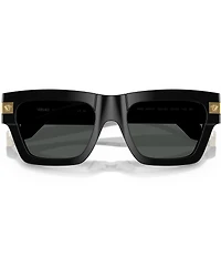 Versace Men's VE4464F 55mm Rectangle Sunglasses
