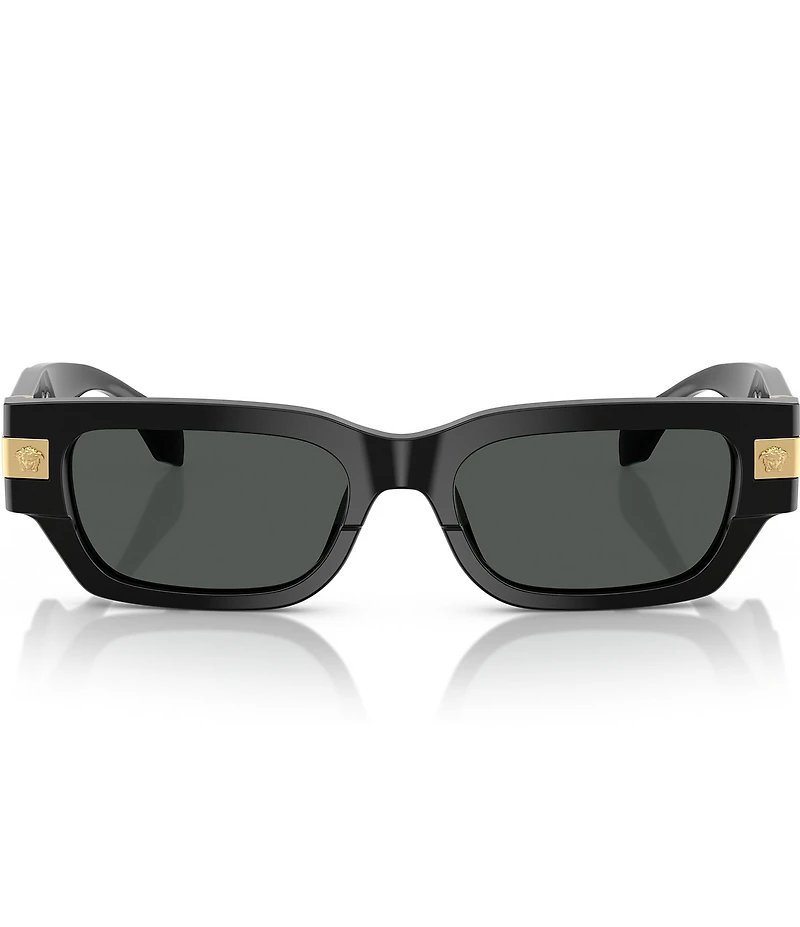 Versace Men's VE4465 53mm Rectangular Sunglasses