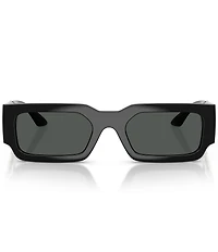 Versace Men's VE4506U 54mm Rectangle Sunglasses