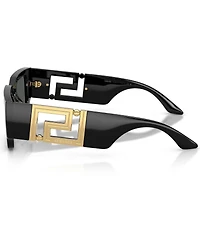 Versace Men's VE4506U 54mm Rectangle Sunglasses
