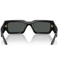 Versace Men's VE4506U 54mm Rectangle Sunglasses