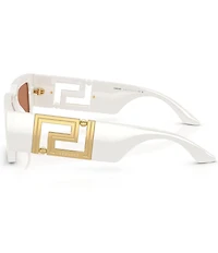 Versace Men's VE4506U 54mm Rectangle Sunglasses