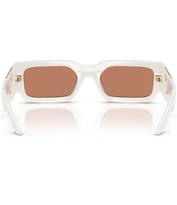 Versace Men's VE4506U 54mm Rectangle Sunglasses