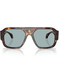 Versace Men's VE4508U 56mm Square Sunglasses