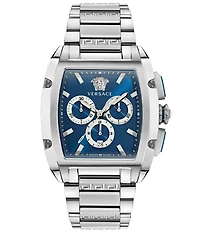 Versace Men's Versace Dominus Chronograph Stainless Steel Bracelet Watch