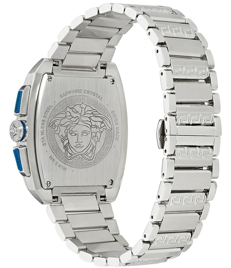 Versace Men's Versace Dominus Chronograph Stainless Steel Bracelet Watch