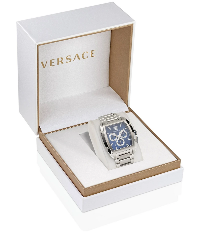 Versace Men's Versace Dominus Chronograph Stainless Steel Bracelet Watch