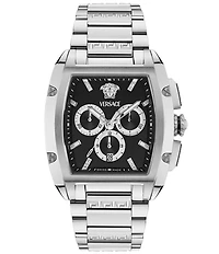 Versace Men's Versace Dominus Chronograph Stainless Steel Bracelet Watch