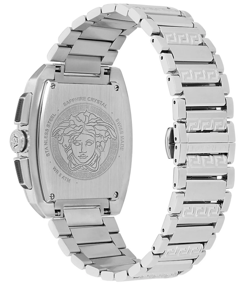 Versace Men's Versace Dominus Chronograph Stainless Steel Bracelet Watch