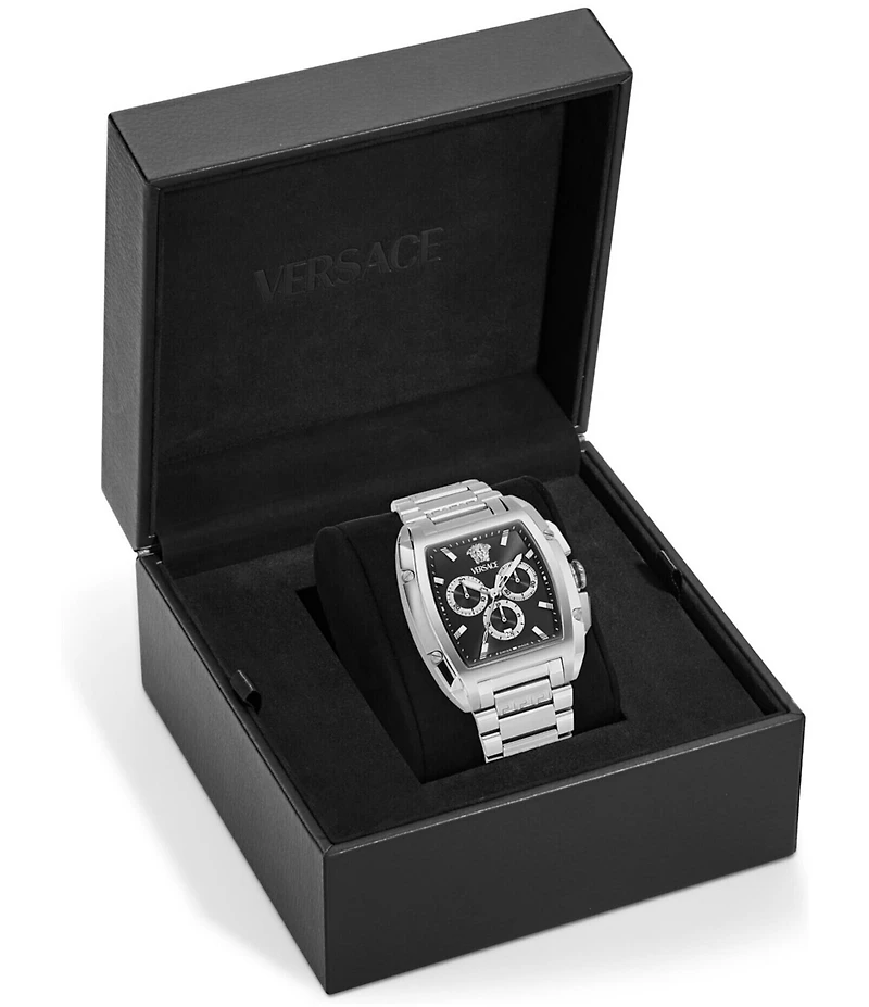 Versace Men's Versace Dominus Chronograph Stainless Steel Bracelet Watch