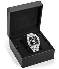 Versace Men's Versace Dominus Chronograph Stainless Steel Bracelet Watch