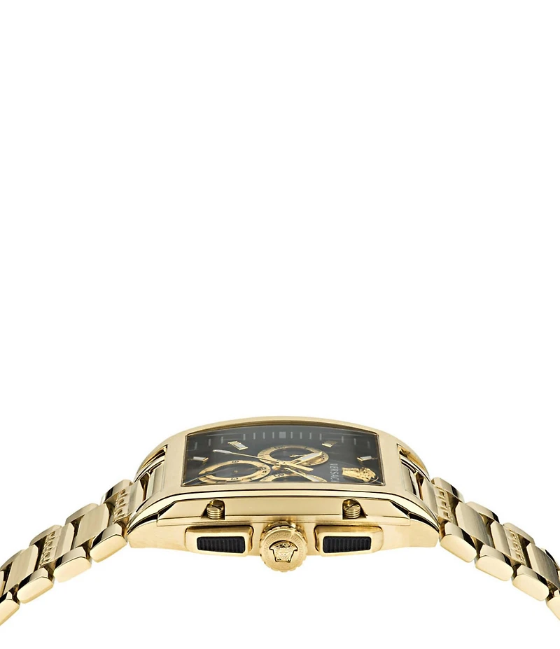 Versace Men's Versace Dominus Chronograph Gold Stainless Steel Bracelet Watch