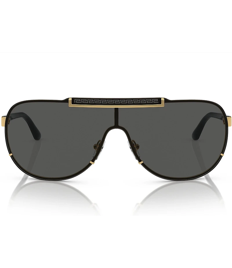 Versace Men's VE214040 Shield Sunglasses