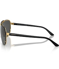 Versace Men's VE214040 Shield Sunglasses