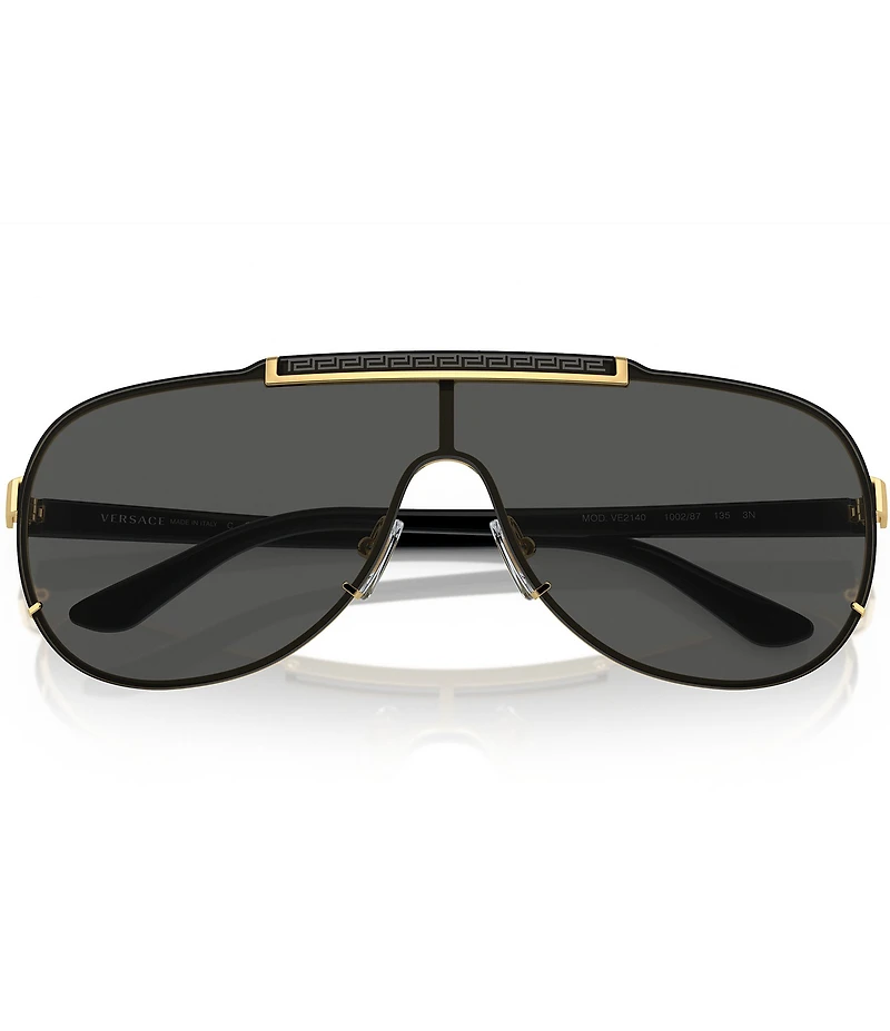 Versace Men's VE214040 Shield Sunglasses