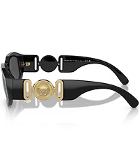 Versace Men's VE4361 Rectangular Slim Sunglasses