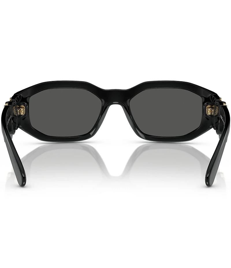 Versace Men's VE4361 Rectangular Slim Sunglasses