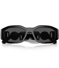 Versace Men's VE4361 Rectangular Slim Sunglasses