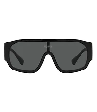 Versace Unisex 33mm Statement Shield Sunglasses