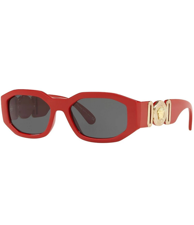 Versace Unisex Medusa Biggie 53mm Statement Sunglasses