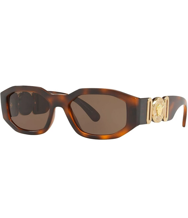 Versace Unisex Medusa Biggie 53mm Statement Sunglasses