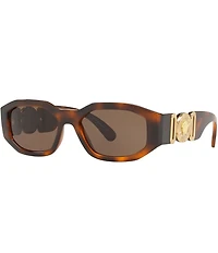 Versace Unisex Medusa Biggie 53mm Statement Sunglasses