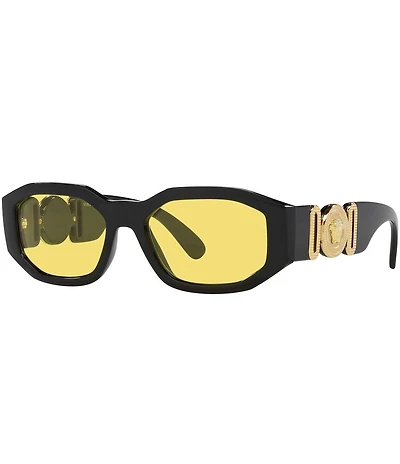 Versace Unisex Medusa Biggie 53mm Statement Sunglasses