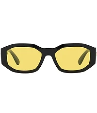 Versace Unisex Medusa Biggie 53mm Statement Sunglasses