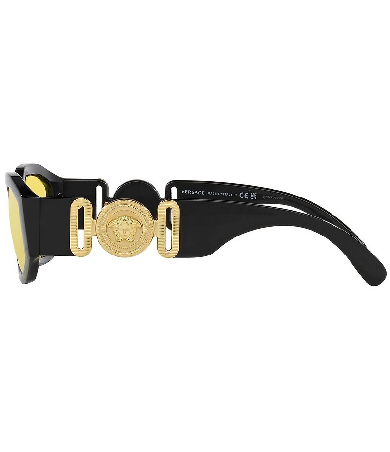 Versace Unisex Medusa Biggie 53mm Statement Sunglasses