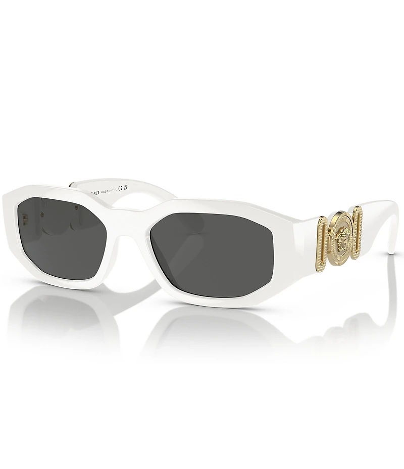 Versace Unisex Medusa Biggie 53mm Statement Sunglasses
