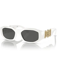 Versace Unisex Medusa Biggie 53mm Statement Sunglasses