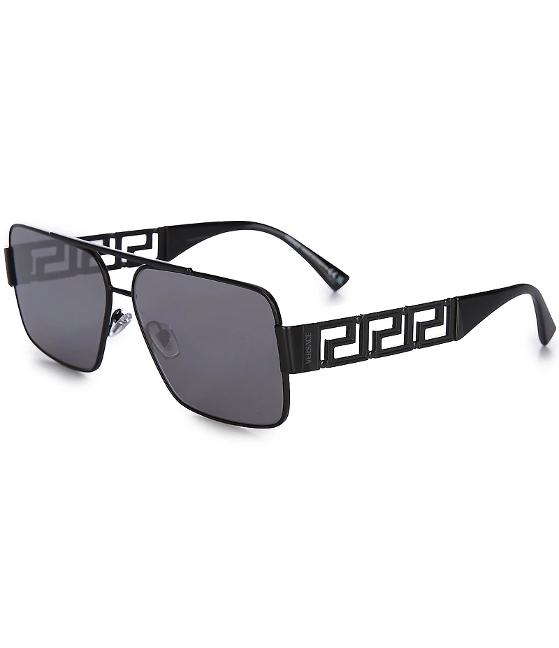 Versace Unisex Greca 61mm Navigator Sunglasses