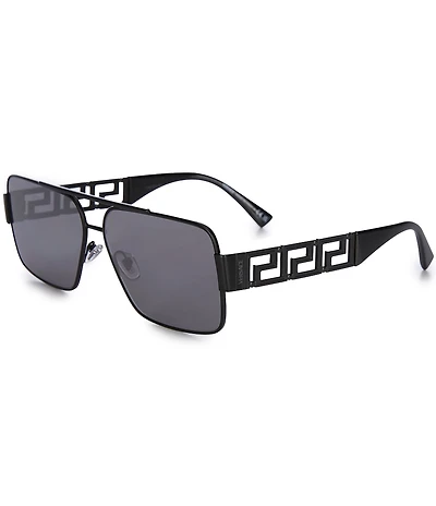 Versace Unisex Greca 61mm Navigator Sunglasses
