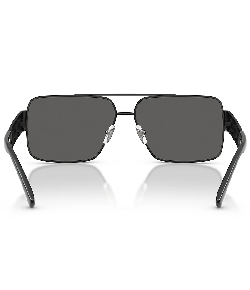 Versace Unisex Greca 61mm Navigator Sunglasses