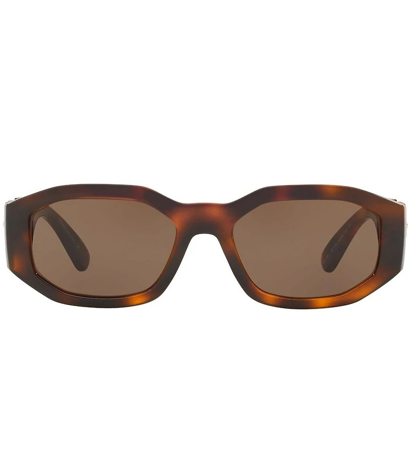 Versace Unisex Medusa Biggie 53mm Tortoise Sunglasses