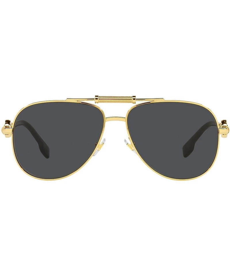 Versace Unisex Ve2236 59mm Aviator Sunglasses
