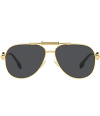 Versace Unisex Ve2236 59mm Aviator Sunglasses