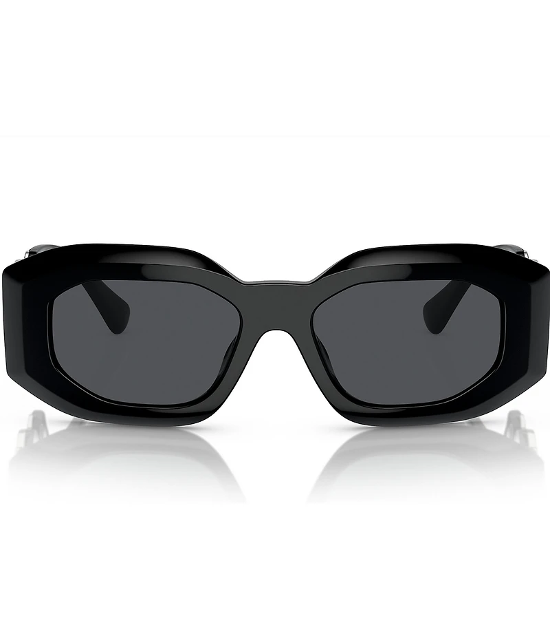 Versace Unisex Ve4425u Maxi Biggie Rectangle Sunglasses