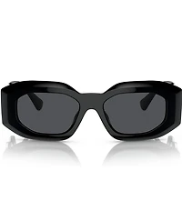 Versace Unisex Ve4425u Maxi Biggie Rectangle Sunglasses