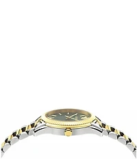 Versace Women's Apodis Quartz Analog Two Tone Stainless Steel Bracelet Watch