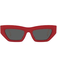 Versace 90's Logo Statement Cat Eye Sunglasses