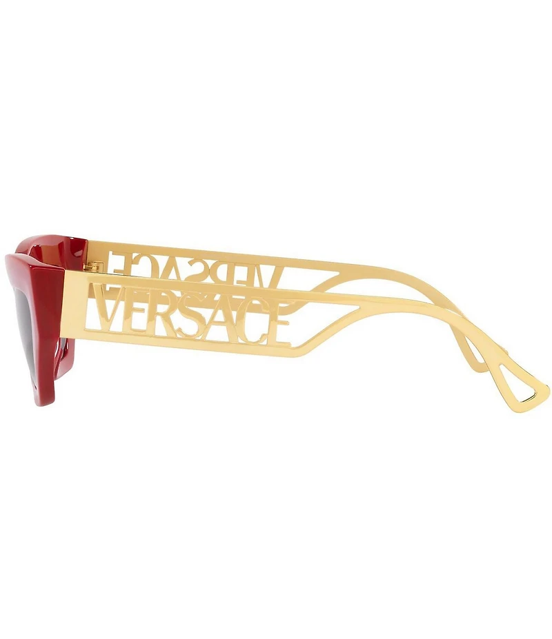 Versace 90's Logo Statement Cat Eye Sunglasses