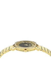 Versace Women's Daedalus Analog Gold Tone Stainless Steel Bracelet Watch