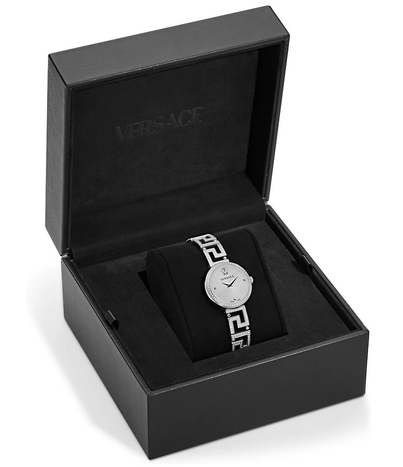 Versace Women's Greca Goddess Analog Stainless Steel Bracelet Watch