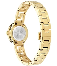 Versace Women's Greca Goddess Quartz Analog Gold Stainless Steel Bracelet Watch
