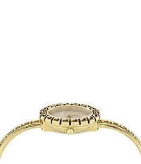 Versace Women's Greca Pendant Diamond Quartz Analog Stainless Steel Bracelet Watch