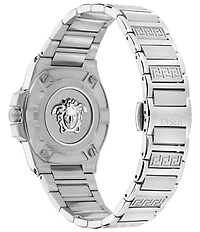 Versace Women's Greca Reaction Analog Stainless Steel Bracelet Watch