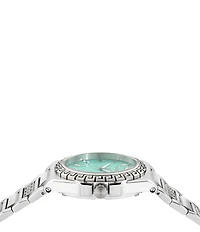 Versace Women's Greca Reaction Analog Stainless Steel Bracelet Watch