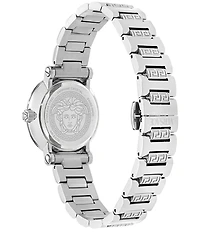 Versace Women's Greca Sphere Petite Quartz Analog Stainless Steel Bracelet Watch
